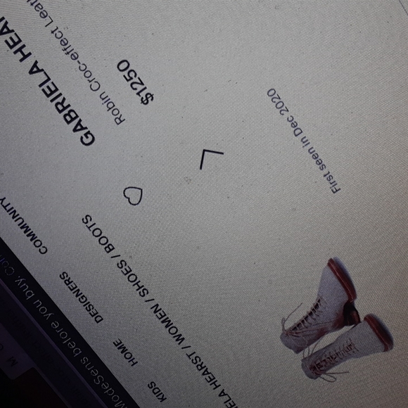 GABRIELA HEARST..host pick 9/16...ROBIN BOOT..38 - Picture 11 of 12